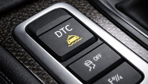 bouton dtc sur une bmw