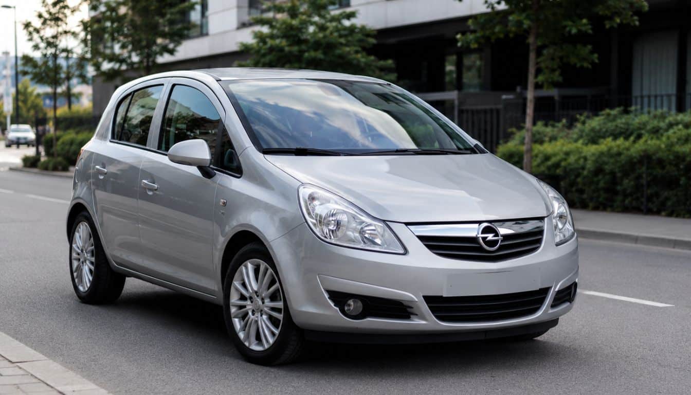 Opel Corsa équipée du moteur 1.3 CDTI